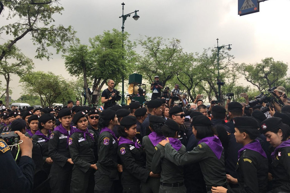 Thái Lan điều động gần 3.000 cảnh sát đối phó biểu tình